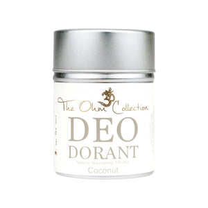 The Ohm Collection Deodorant Powder Coconut 50gr & 5gr