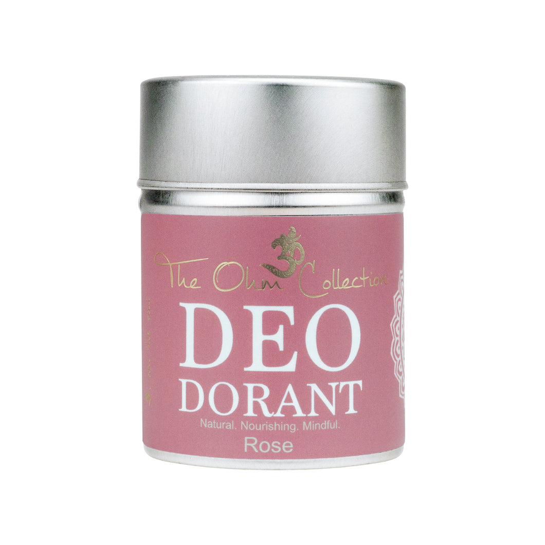 The Ohm Collection Deo Dorant Powder 120gr Rose
